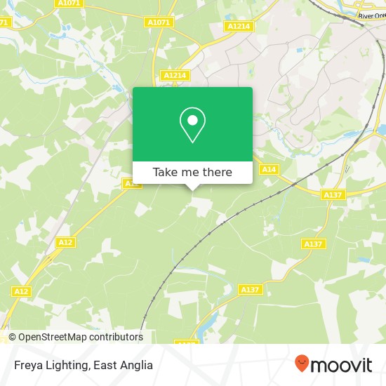 Freya Lighting map