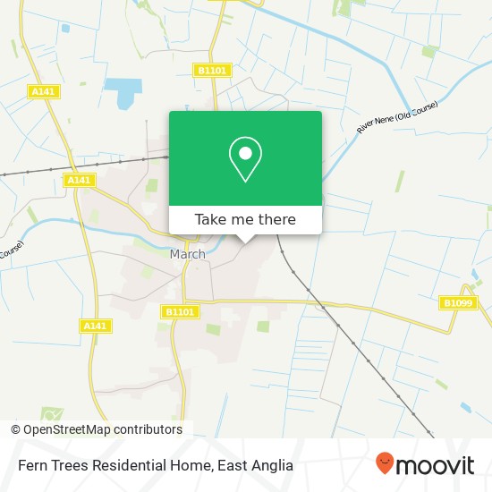 Fern Trees Residential Home map