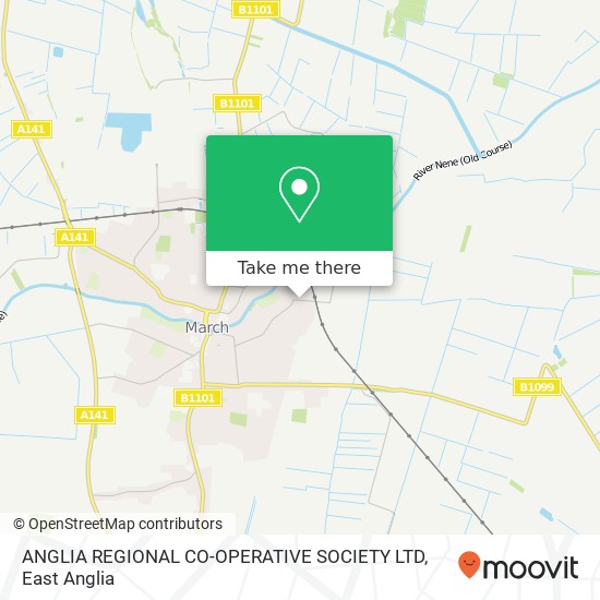 ANGLIA REGIONAL CO-OPERATIVE SOCIETY LTD map