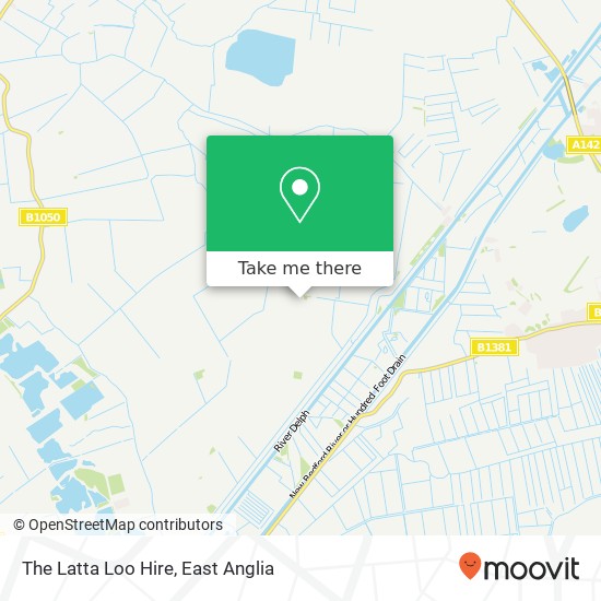 The Latta Loo Hire map