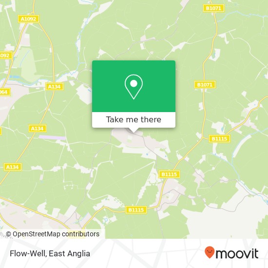 Flow-Well map