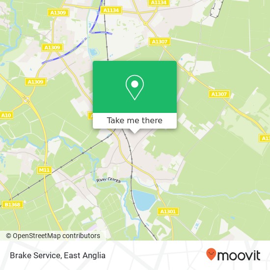 Brake Service map