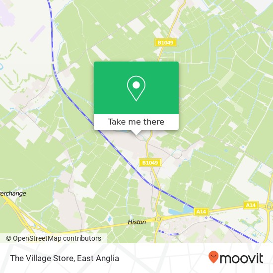 The Village Store map