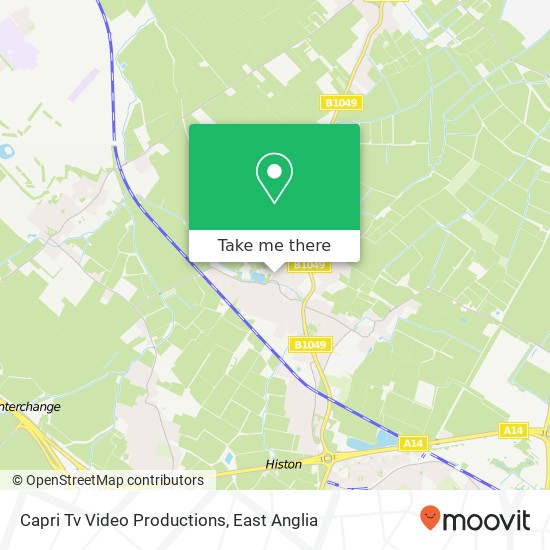 Capri Tv Video Productions map