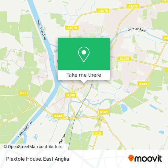 Plaxtole House map