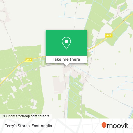 Terry's Stores map