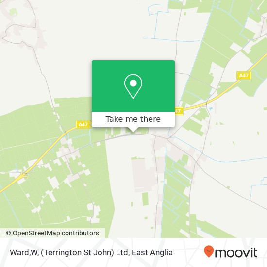 Ward,W, (Terrington St John) Ltd map