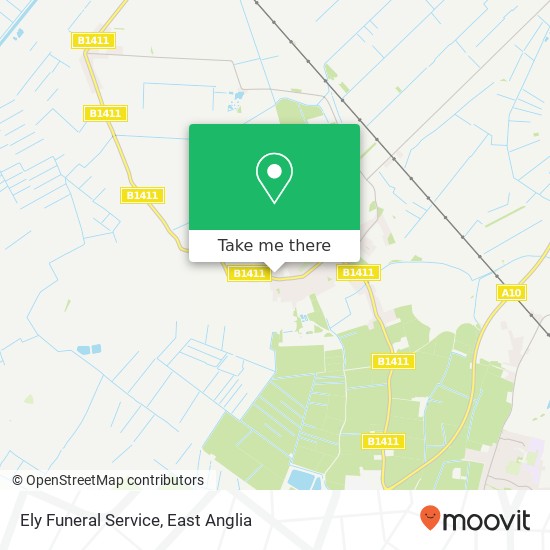 Ely Funeral Service map