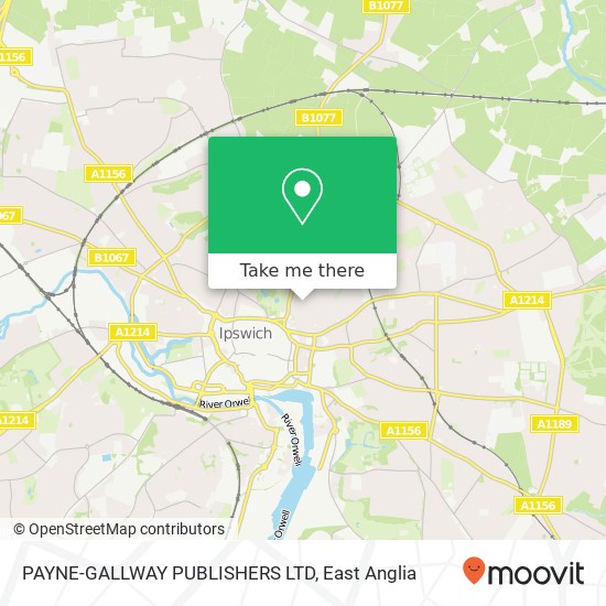 PAYNE-GALLWAY PUBLISHERS LTD map