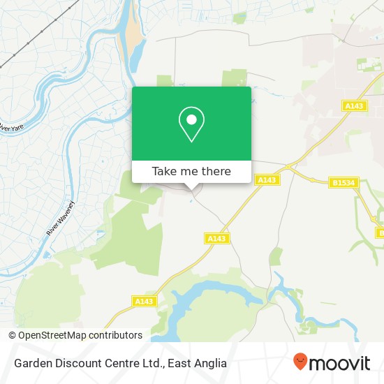 Garden Discount Centre Ltd. map