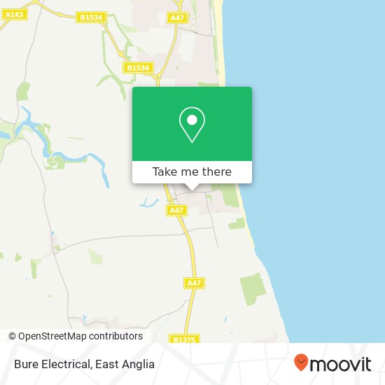 Bure Electrical map