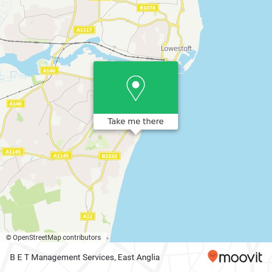 B E T Management Services map