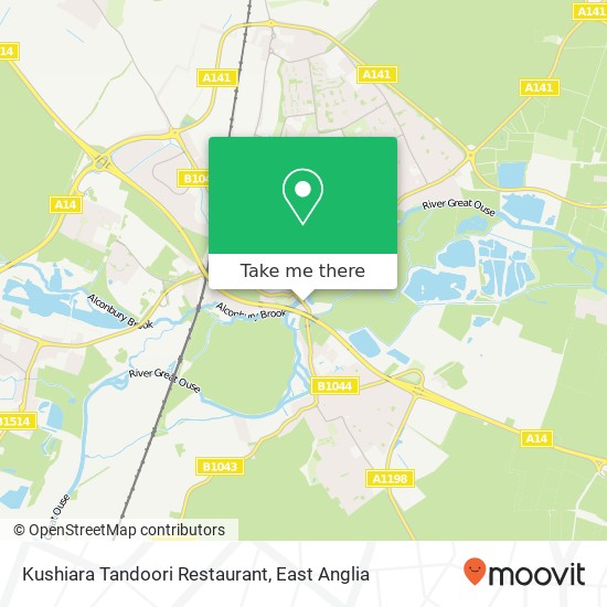 Kushiara Tandoori Restaurant map