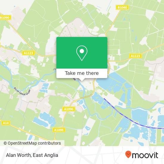 Alan Worth map