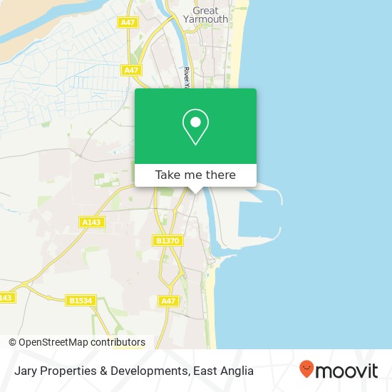 Jary Properties & Developments map