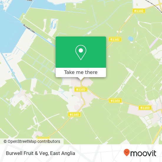 Burwell Fruit & Veg map