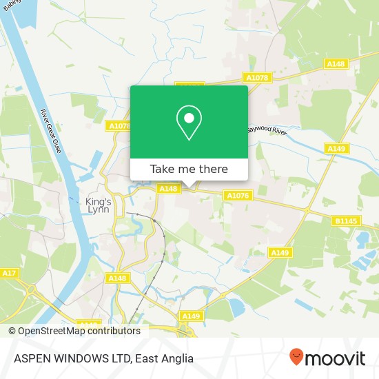ASPEN WINDOWS LTD map