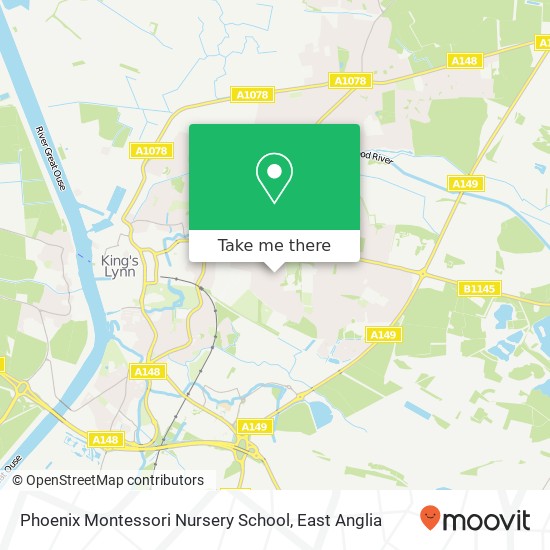 Phoenix Montessori Nursery School map