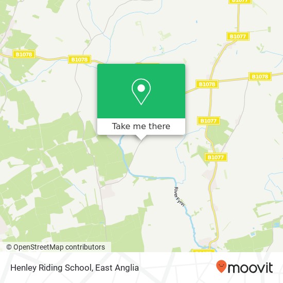 Henley Riding School map
