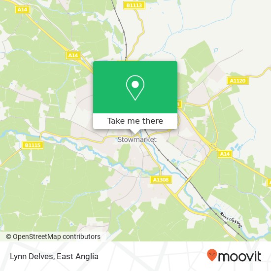Lynn Delves map