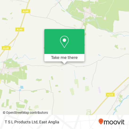 T S L Products Ltd map