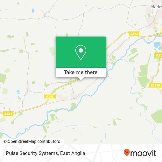 Pulse Security Systems map