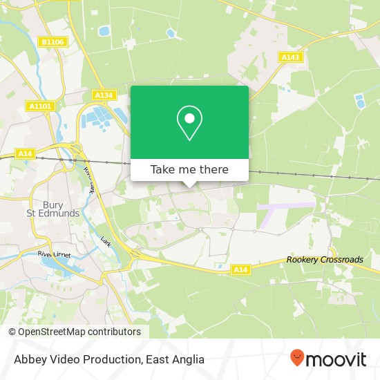 Abbey Video Production map