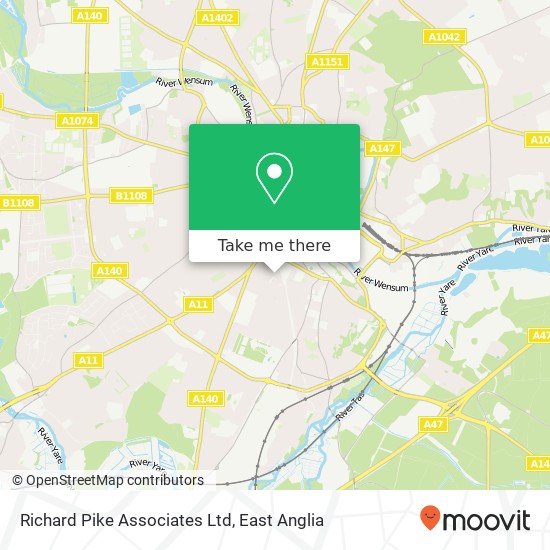 Richard Pike Associates Ltd map