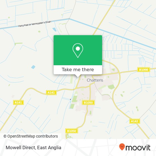 Mowell Direct map
