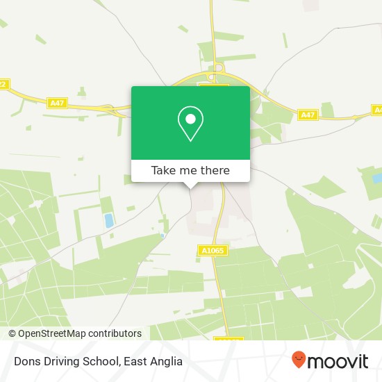 Dons Driving School map