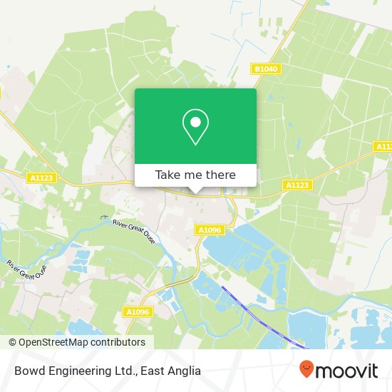 Bowd Engineering Ltd. map