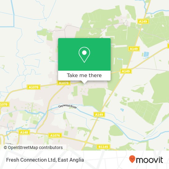 Fresh Connection Ltd map