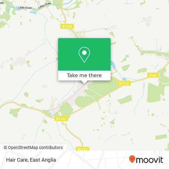 Hair Care map