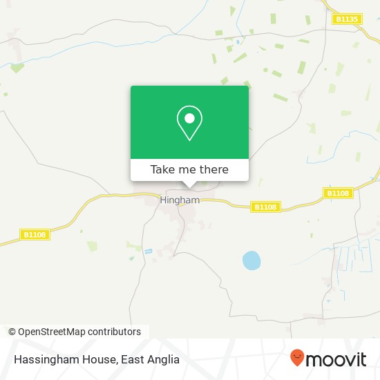 Hassingham House map