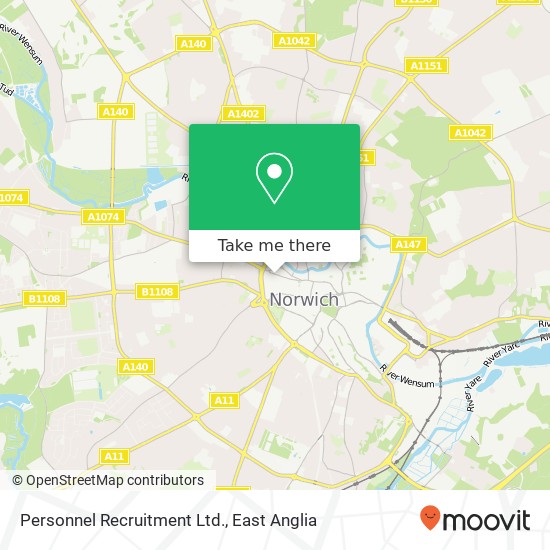 Personnel Recruitment Ltd. map