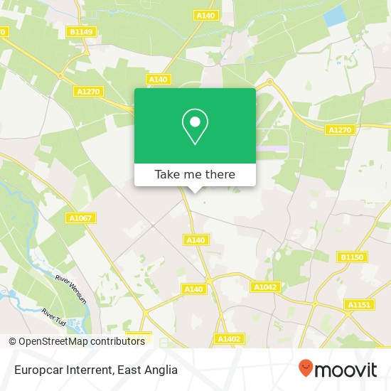 Europcar Interrent map