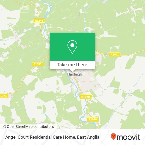 Angel Court Residential Care Home map