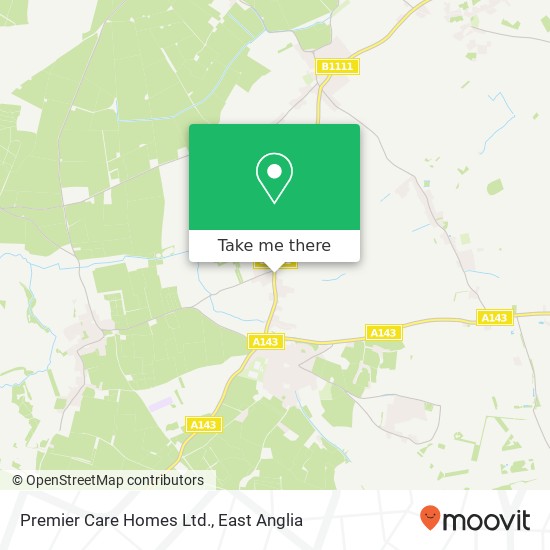 Premier Care Homes Ltd. map
