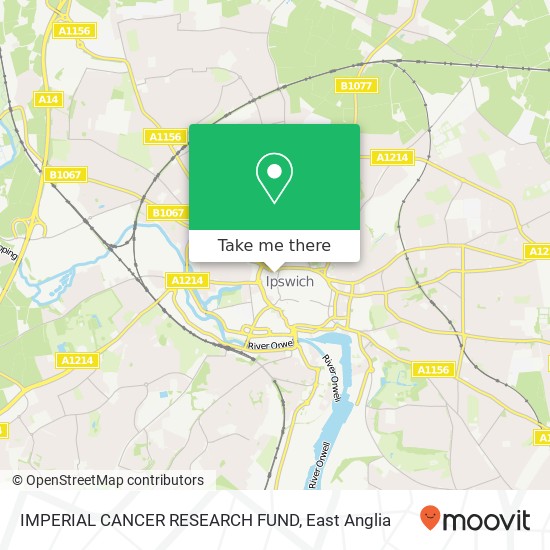 IMPERIAL CANCER RESEARCH FUND map