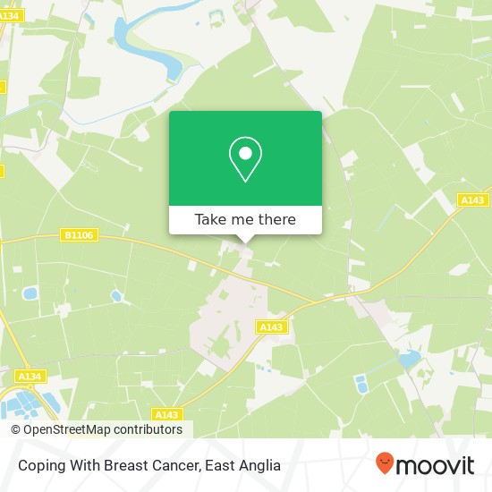 Coping With Breast Cancer map