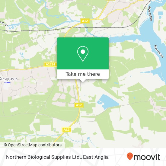 Northern Biological Supplies Ltd. map