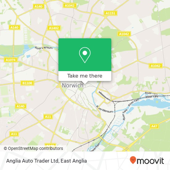 Anglia Auto Trader Ltd map