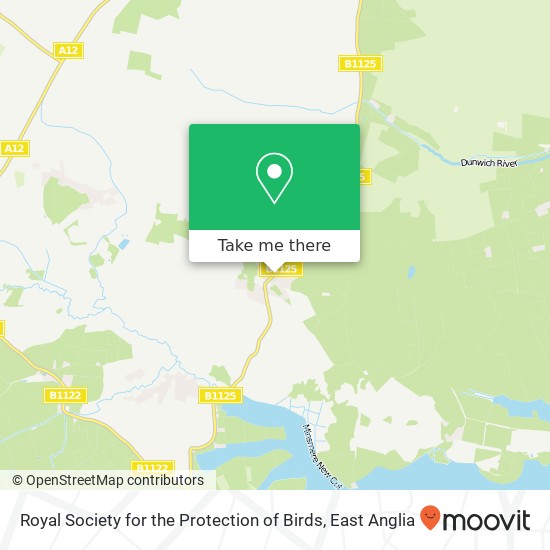 Royal Society for the Protection of Birds map