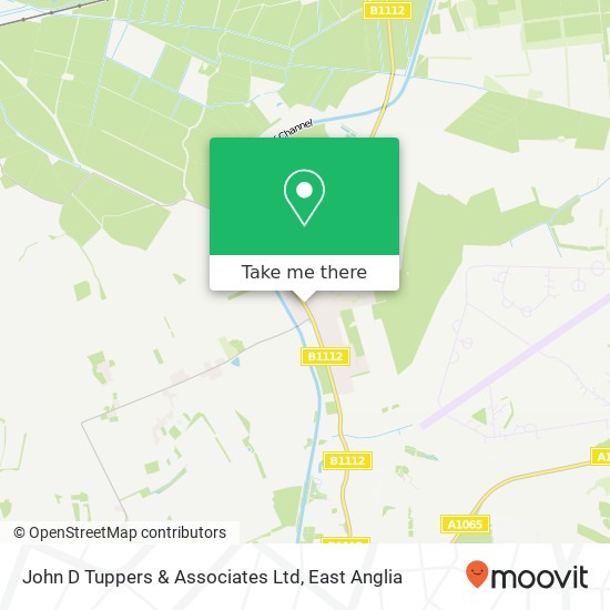 John D Tuppers & Associates Ltd map