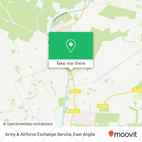 Army & Airforce Exchange Service map