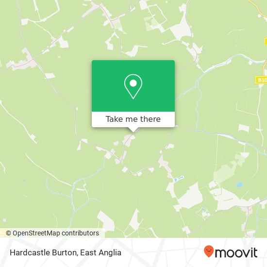 Hardcastle Burton map