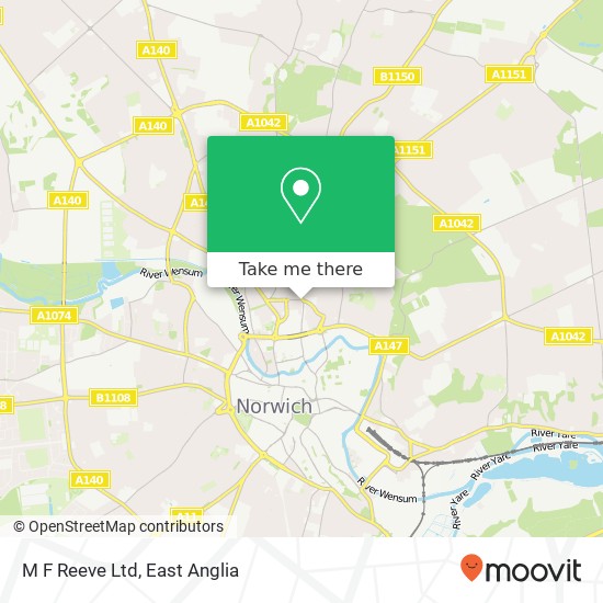 M F Reeve Ltd map