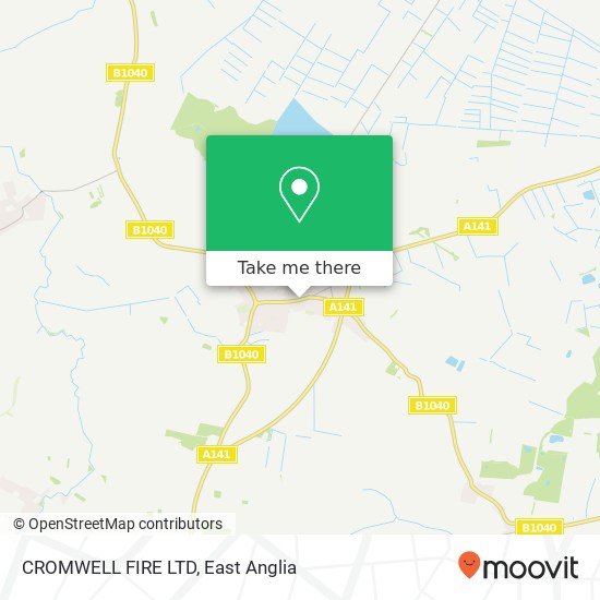 CROMWELL FIRE LTD map