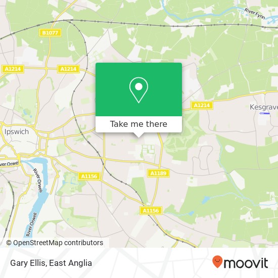 Gary Ellis map