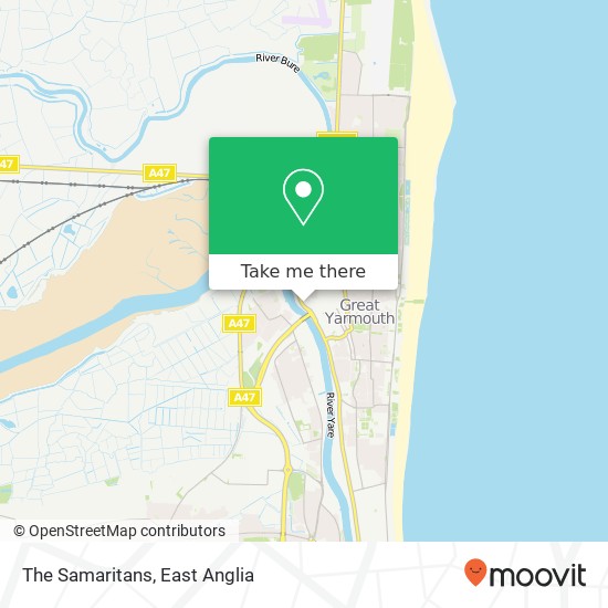 The Samaritans map